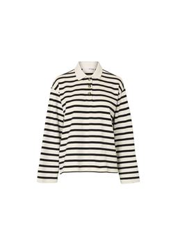 Wada stribet polo fra Selected Femme