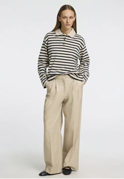 Wada stribet polo fra Selected Femme