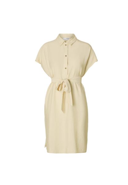 flisa kjole fra selected femme